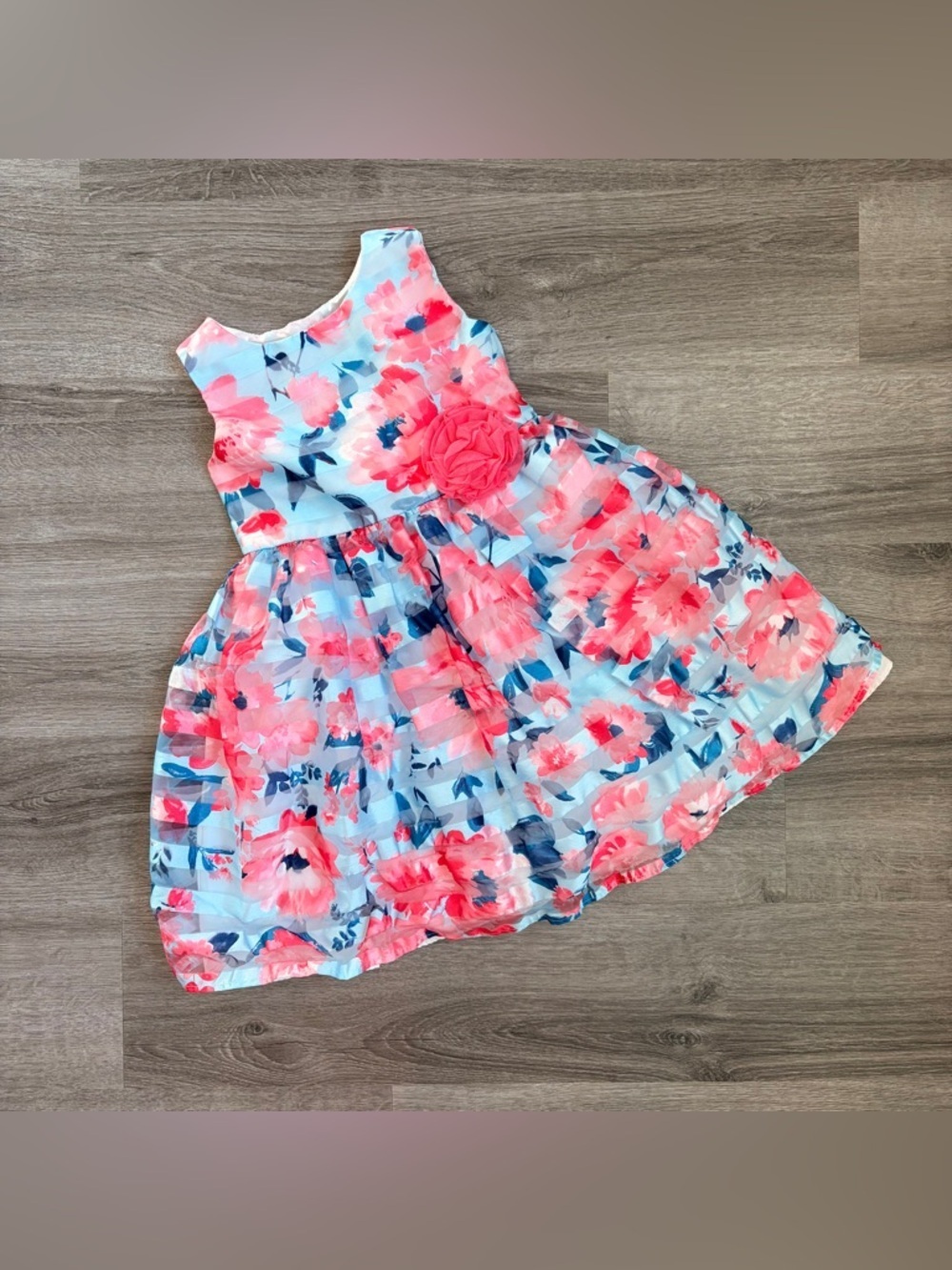 Jona Michelle floral print girls dress